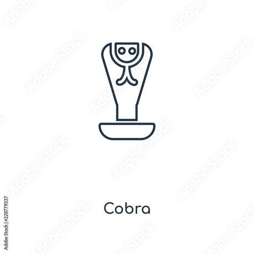 cobra icon vector