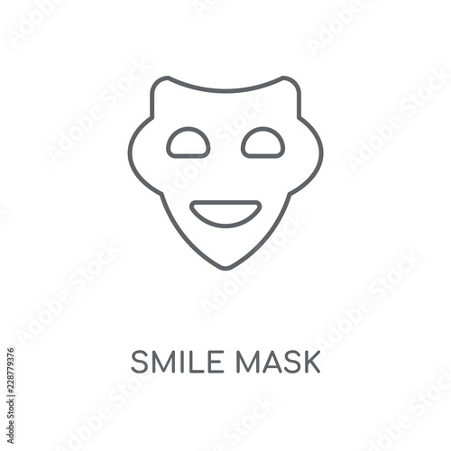 smile mask icon