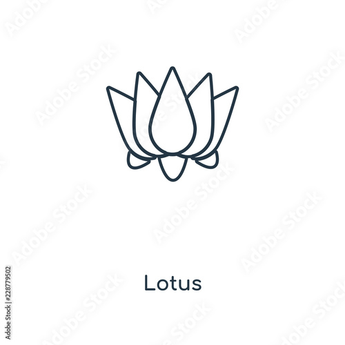 lotus icon vector