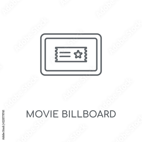 movie billboard icon