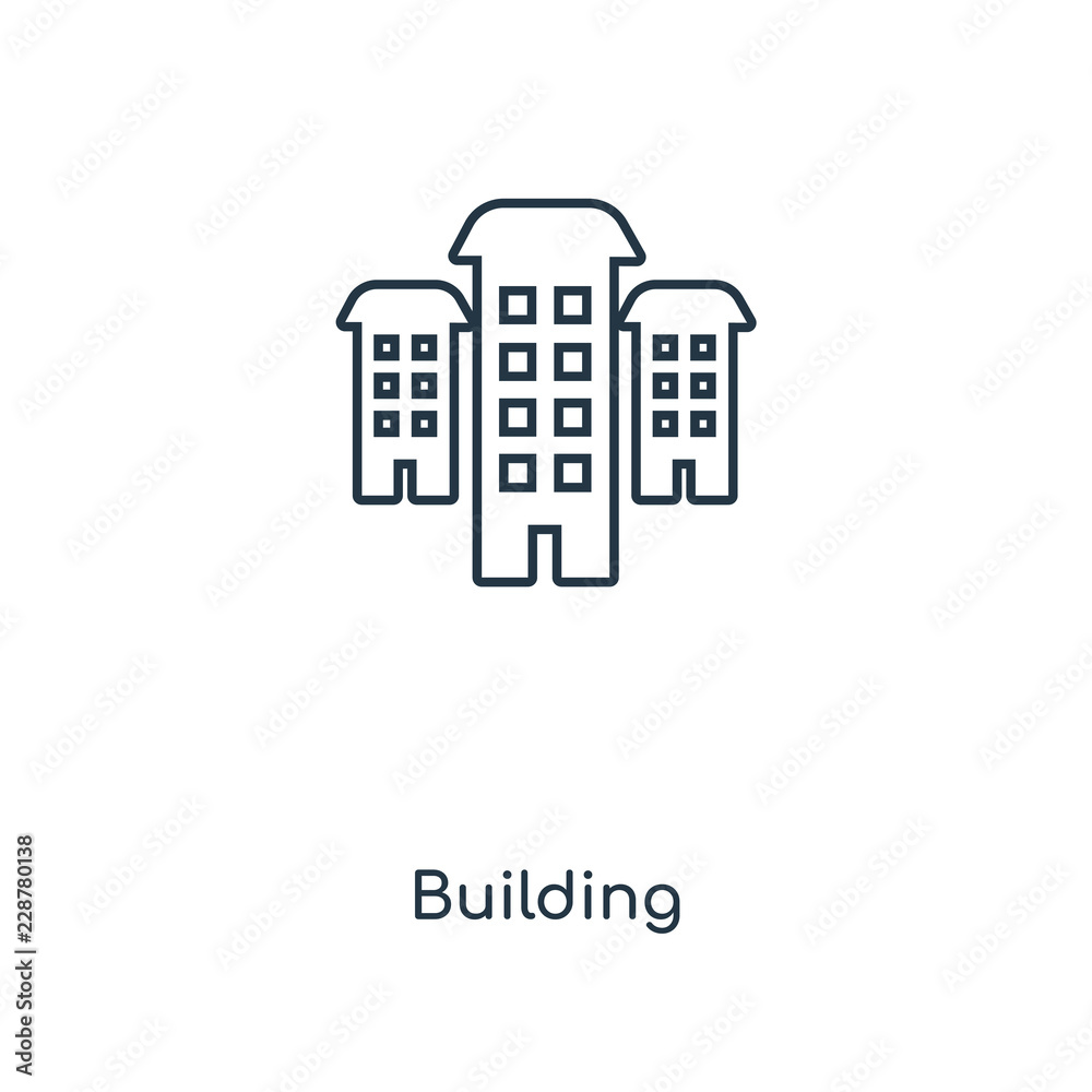 building icon vector
