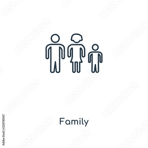family icon vector