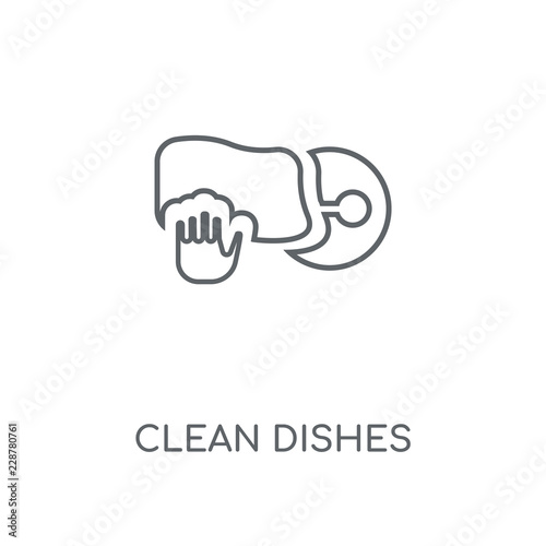 clean dishes icon