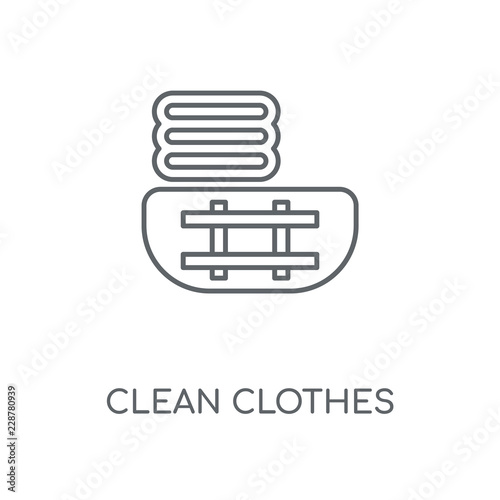 clean clothes icon