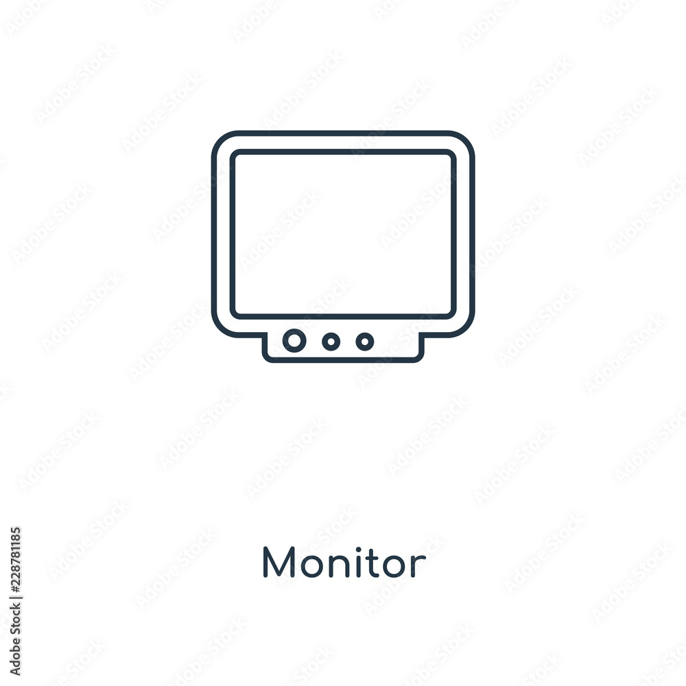 monitor icon vector monitor icon vector