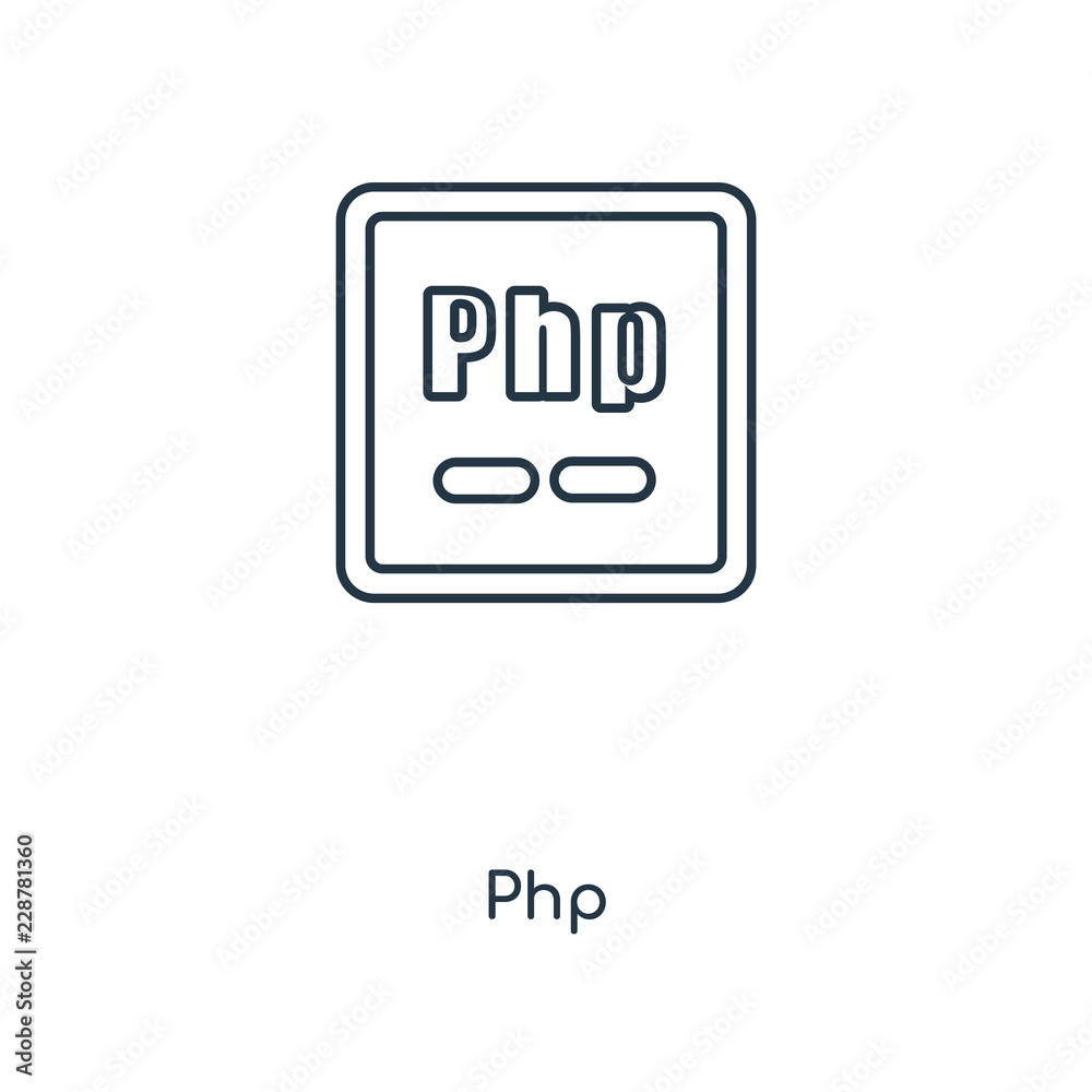 php icon vector php icon vector