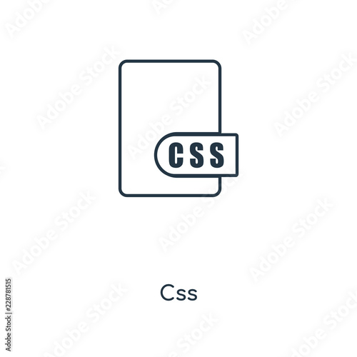 css icon vector