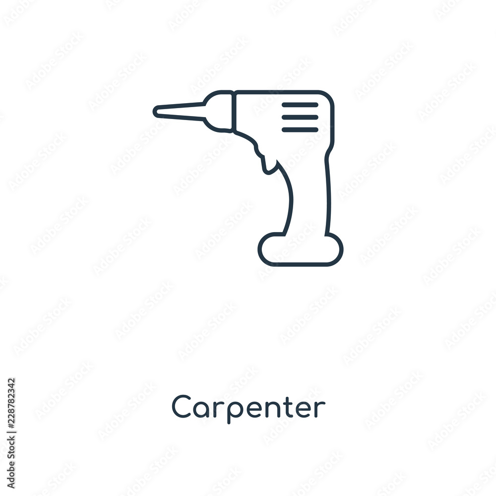 carpenter icon vector carpenter icon vector