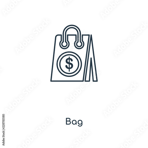 bag icon vector