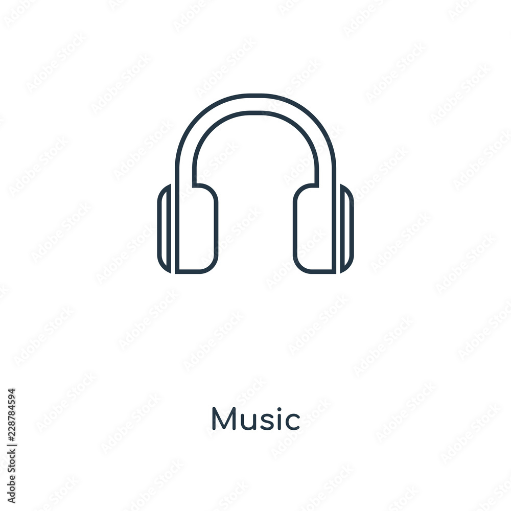 music icon vector