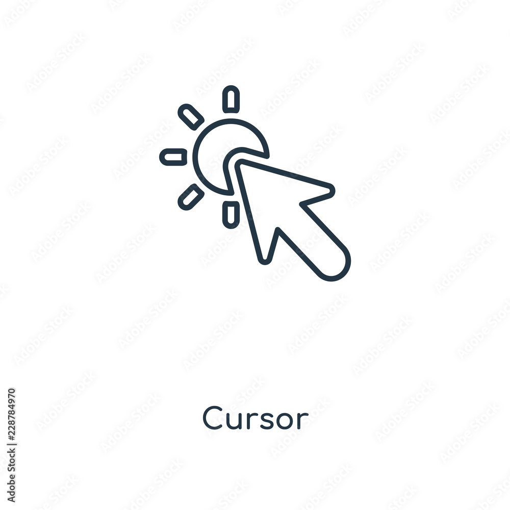 cursor icon vector