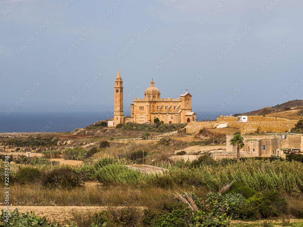 The Basilica of Ta Pinu in Gozo Island