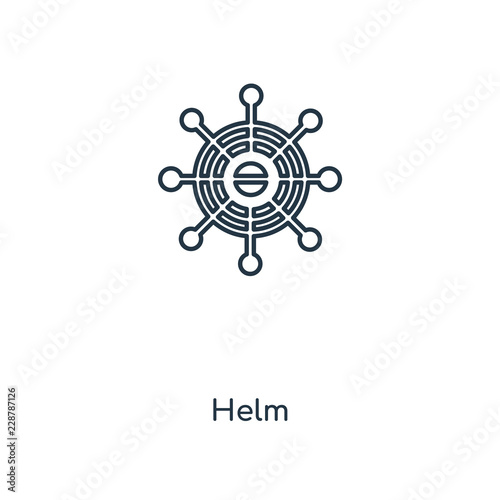helm icon vector