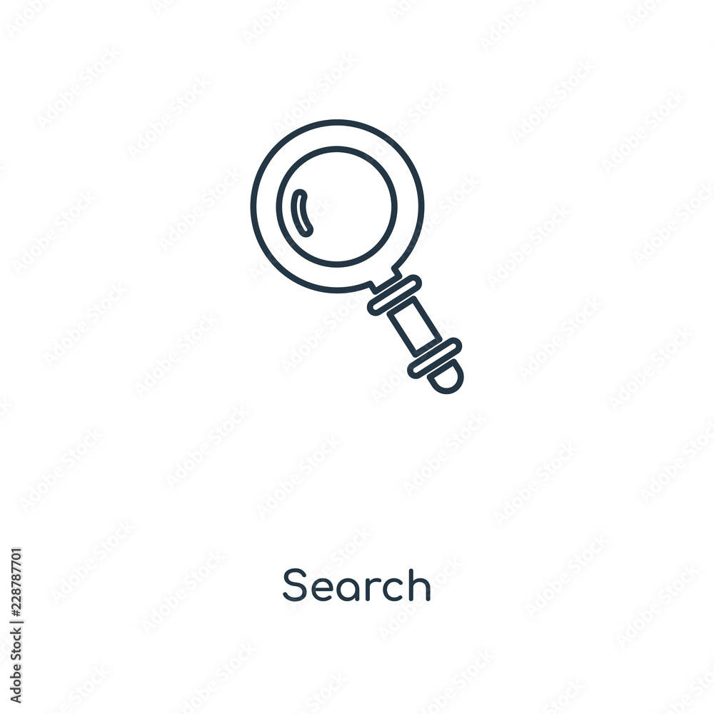 search icon vector search icon vector