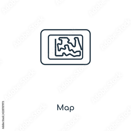 map icon vector