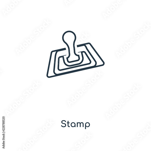 stamp icon vector