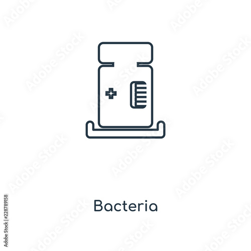 bacteria icon vector