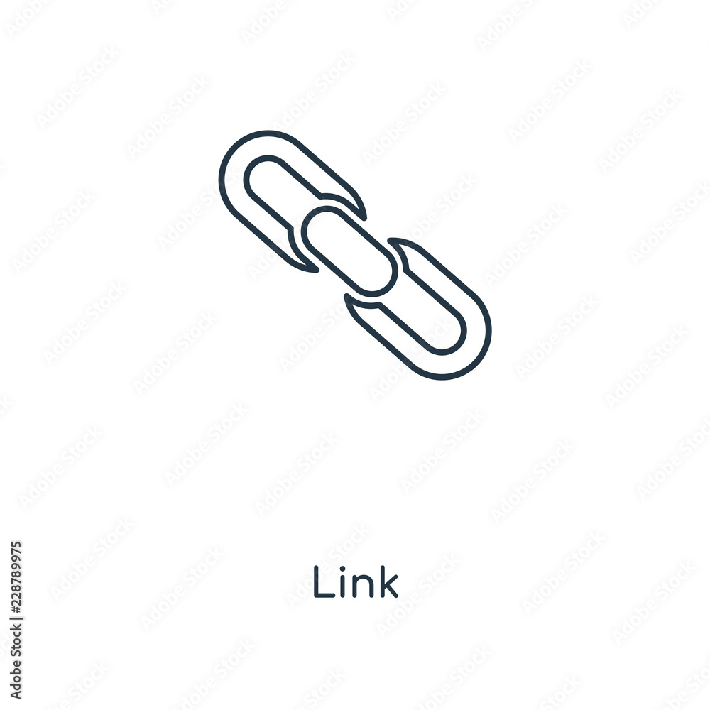 link icon vector link icon vector