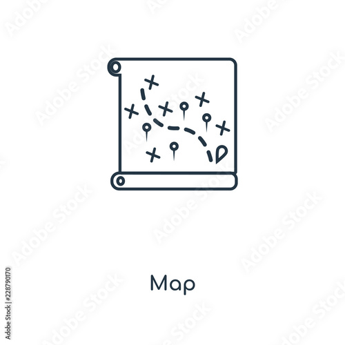 map icon vector