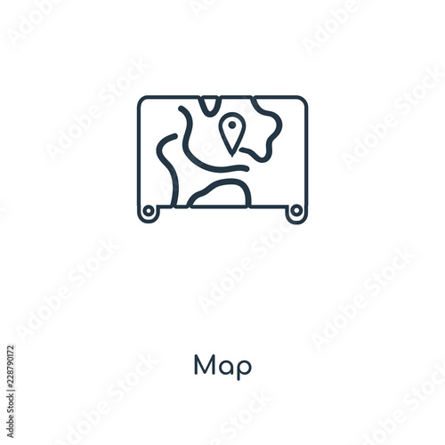map icon vector