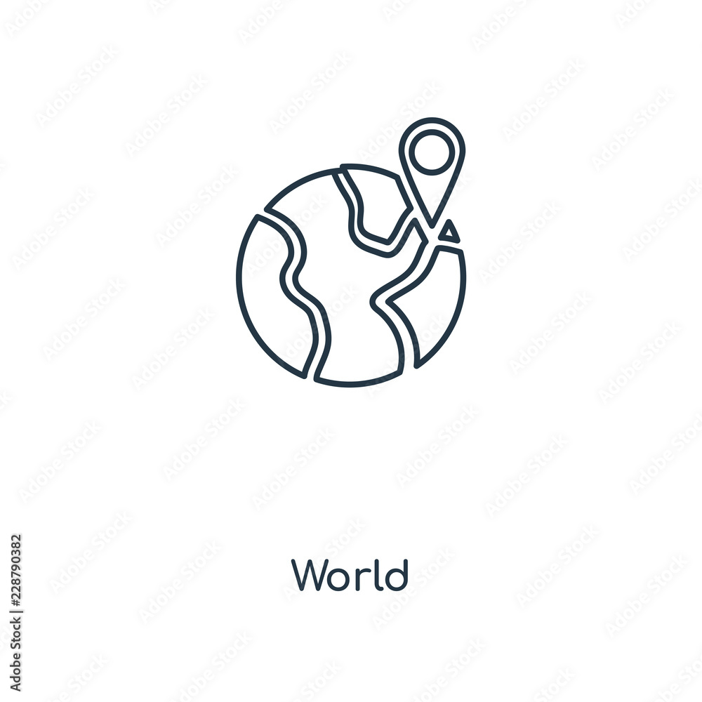 world icon vector world icon vector