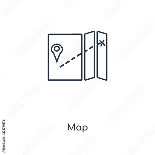 map icon vector