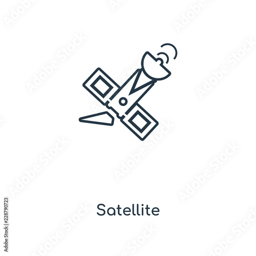 satellite icon vector
