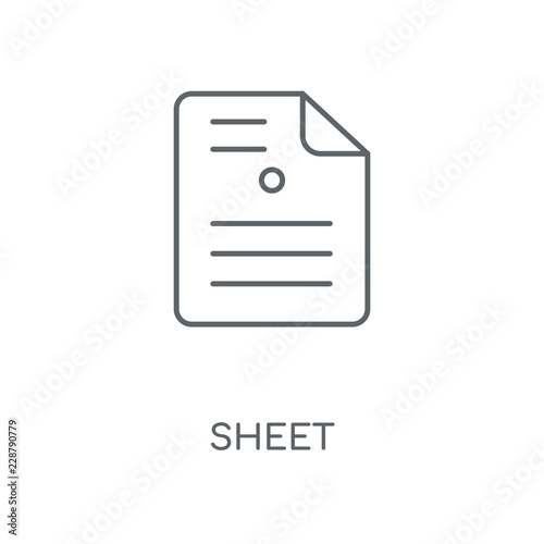 sheet icon