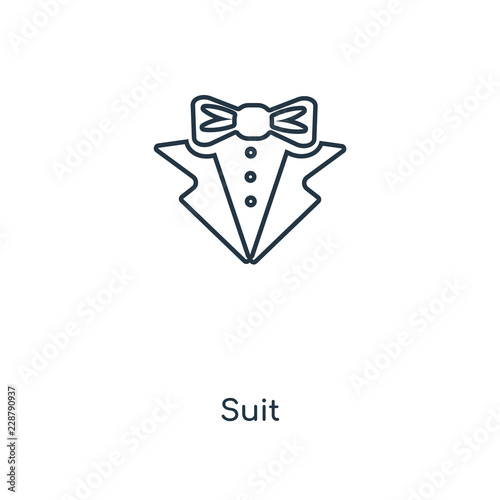 suit icon vector