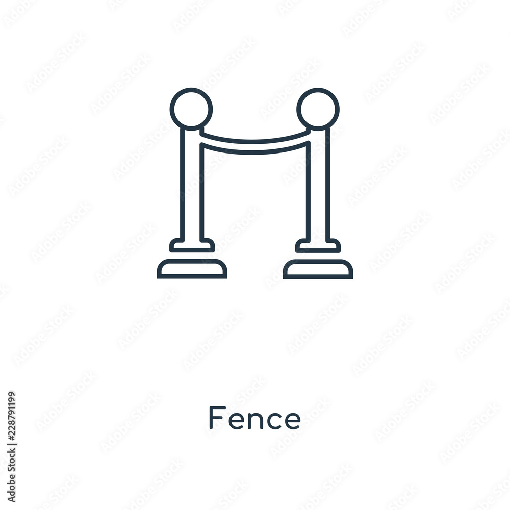 fence icon vector fence icon vector