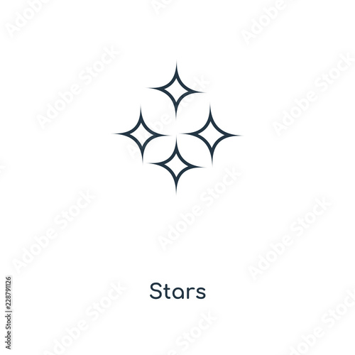 stars icon vector