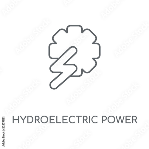 hydroelectric power station icon