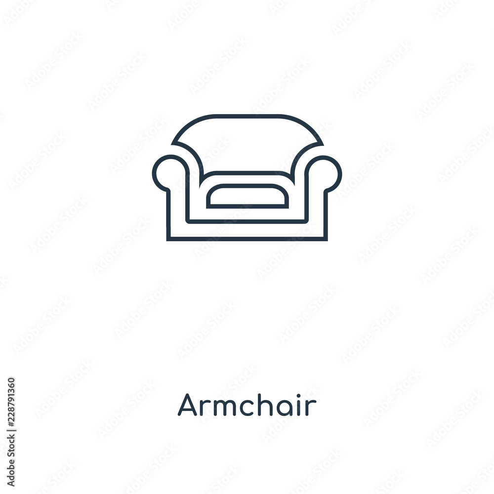 armchair icon vector armchair icon vector