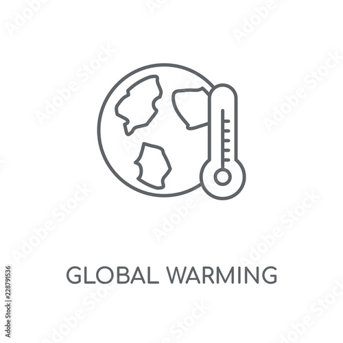 global warming icon