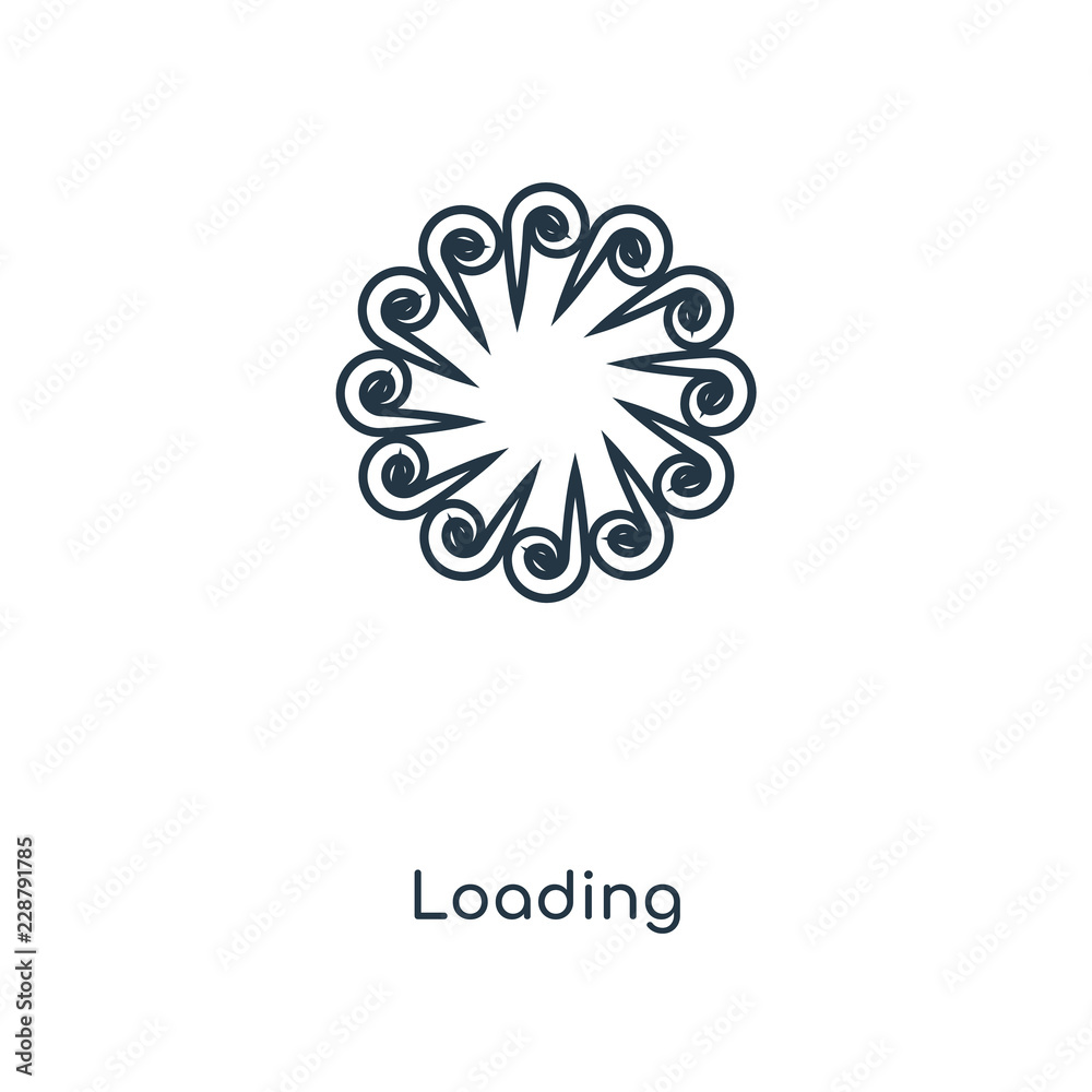 Obraz premium loading icon vector