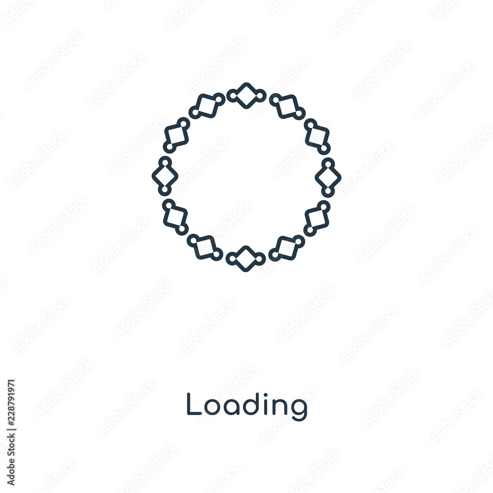 loading icon vector