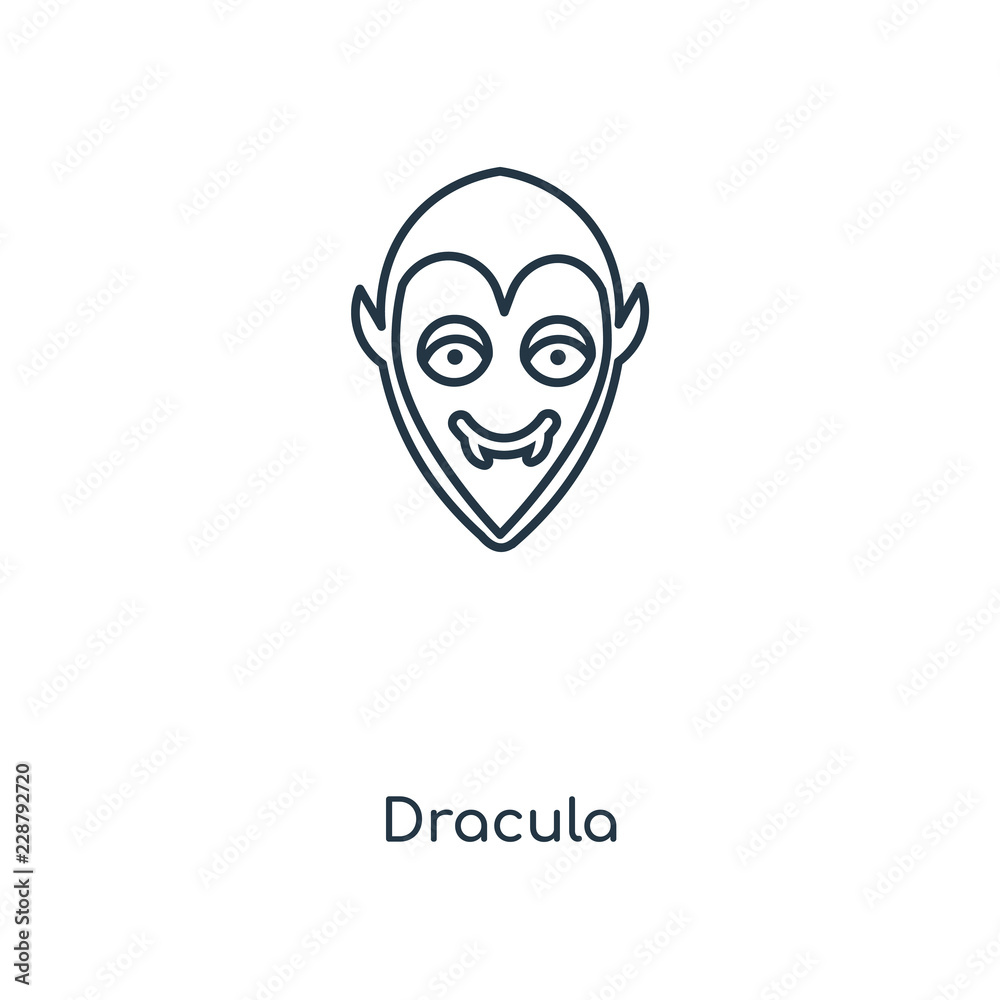 dracula icon vector dracula icon vector