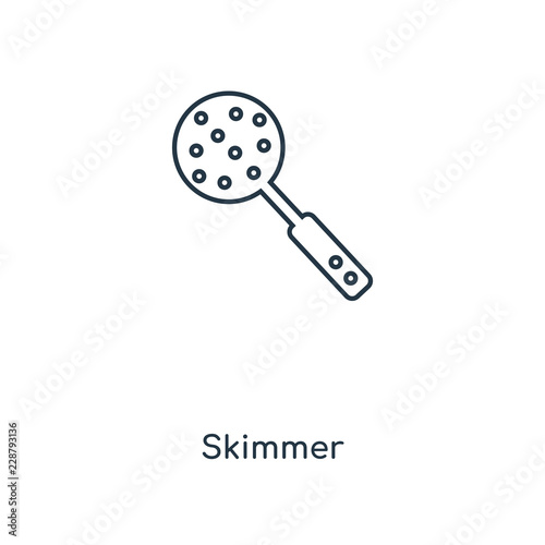 skimmer icon vector