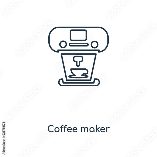 coffee maker icon vector