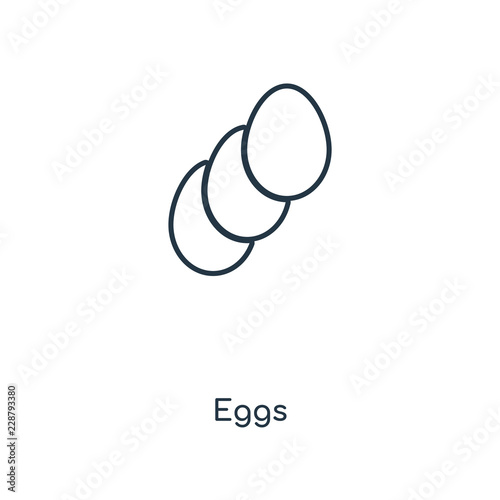 eggs icon vector