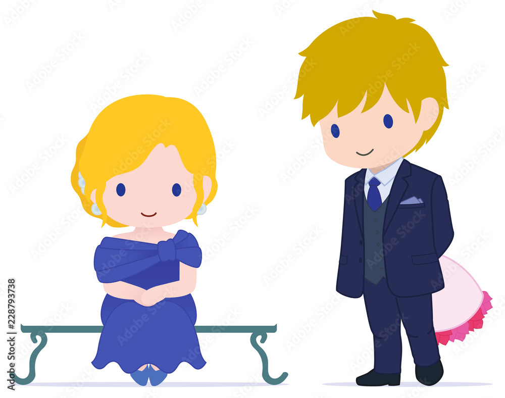 可愛い恋人たち お洒落して待ち合わせ タイプA 可愛い恋人たち お洒落して待ち合わせ タイプA