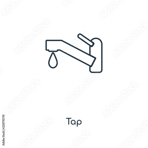 tap icon vector