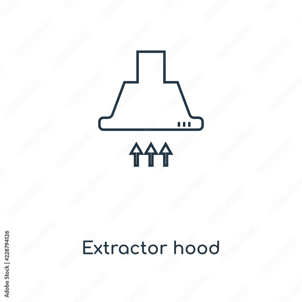 extractor hood icon vector extractor hood icon vector