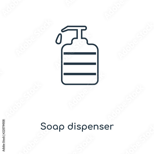 soap dispenser icon vector
