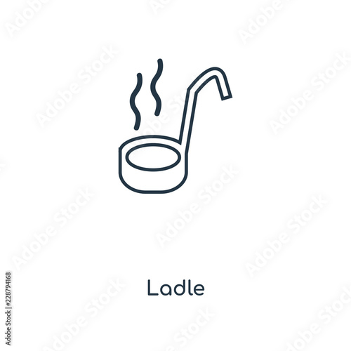 ladle icon vector