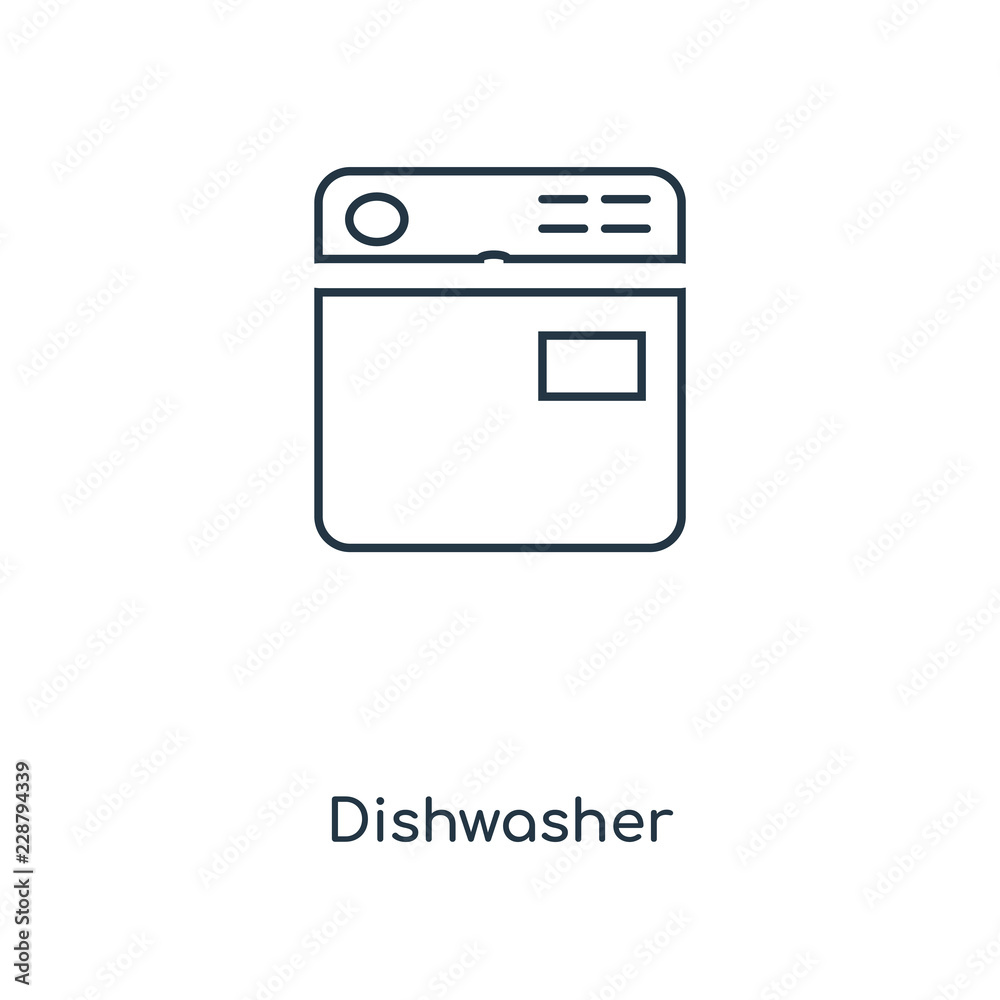 dishwasher icon vector dishwasher icon vector
