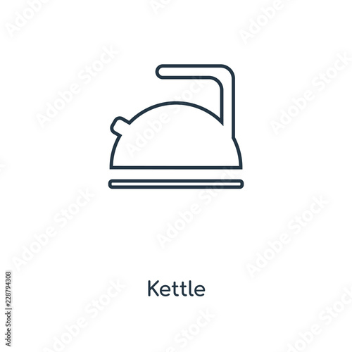 kettle icon vector