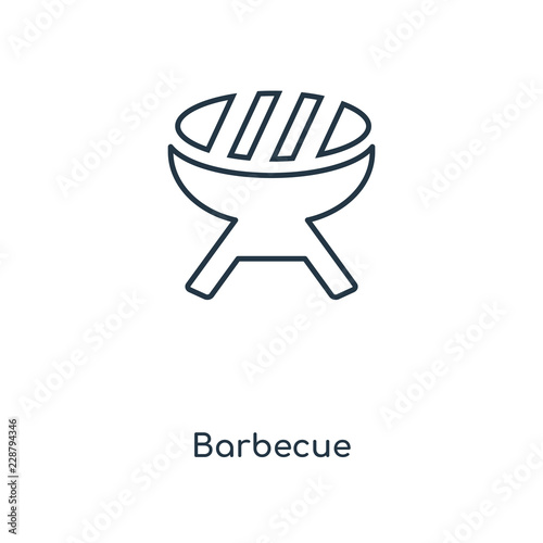 barbecue icon vector