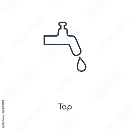 tap icon vector