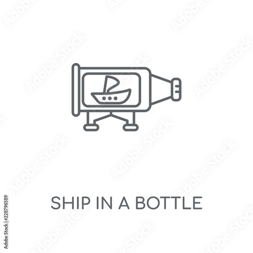 ship in a bottle icon